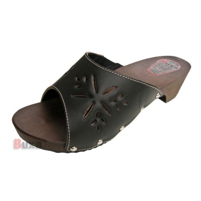 Női klumpák Flip Flops W10 - fekete