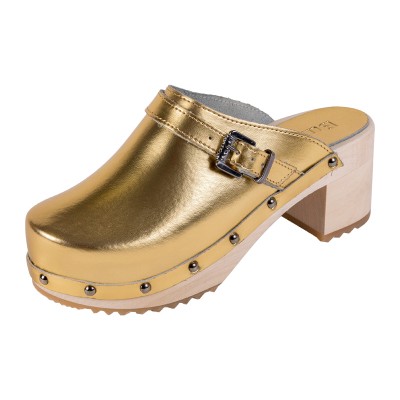 Női magassarkú klumpák OS5 - Arany