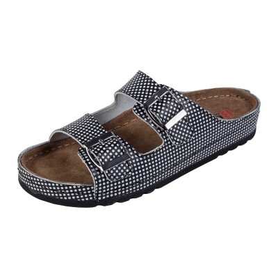Női orvosi cipő MEMORY - Flip flops - BZ110 - Fekete Pöttyös Női orvosi cipő MEMORY - Flip flops - BZ110 - Fekete Pöttyös