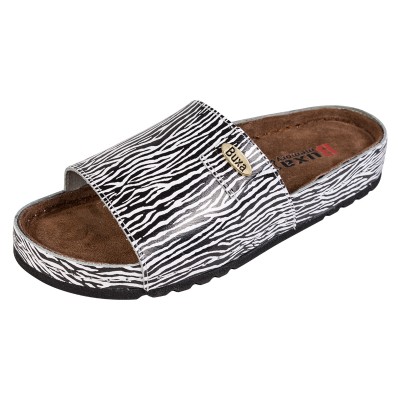 Női orvosi cipő MEMORY - Flip flops - BZ115 - Zebra Női orvosi cipő MEMORY - Flip flops - BZ115 - Zebra