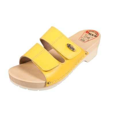 Fa papucs gumitalpon KPU1 - sárga