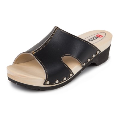 Fa papucs gumitalpon KPU2 - fekete